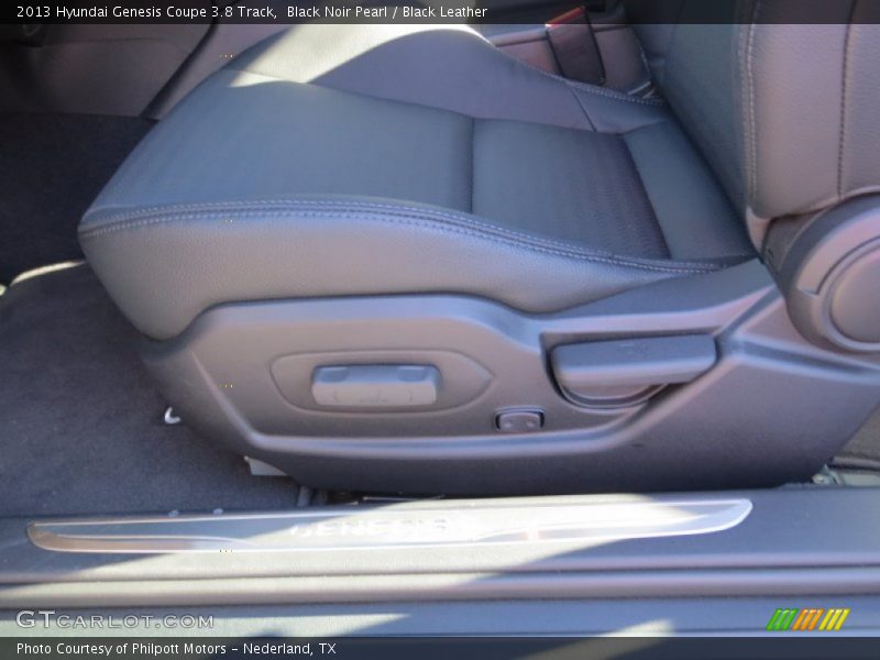 Front Seat of 2013 Genesis Coupe 3.8 Track