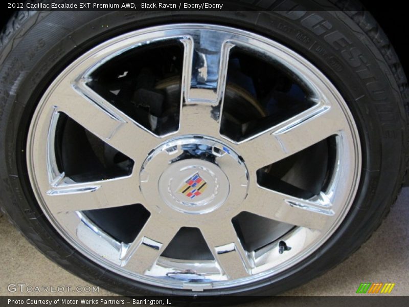Black Raven / Ebony/Ebony 2012 Cadillac Escalade EXT Premium AWD