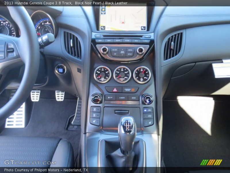 Dashboard of 2013 Genesis Coupe 3.8 Track