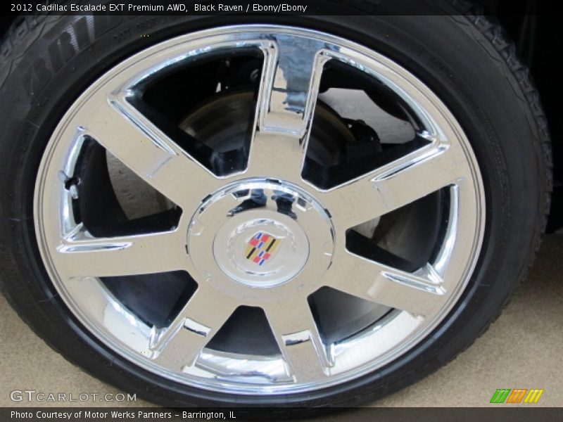 Black Raven / Ebony/Ebony 2012 Cadillac Escalade EXT Premium AWD