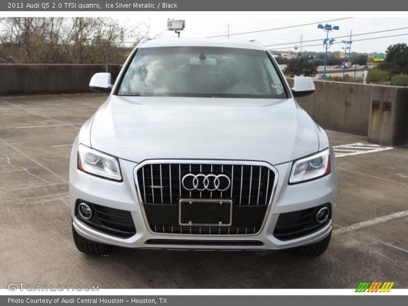 Ice Silver Metallic / Black 2013 Audi Q5 2.0 TFSI quattro