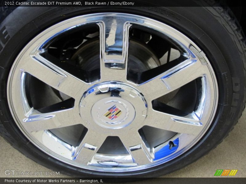 Black Raven / Ebony/Ebony 2012 Cadillac Escalade EXT Premium AWD