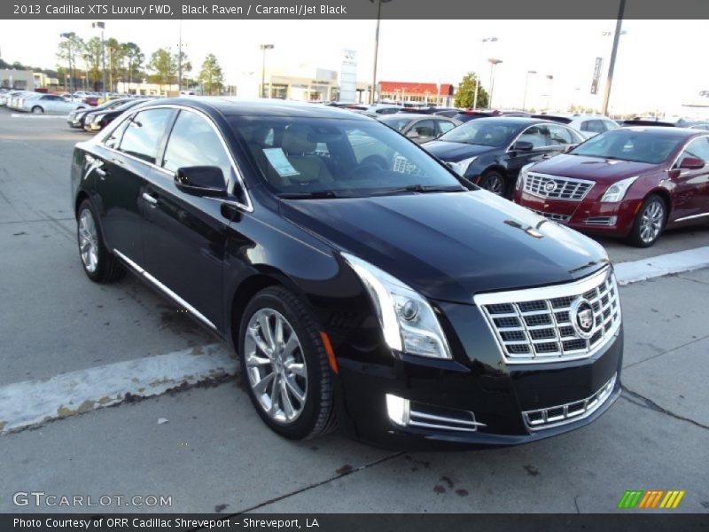 Black Raven / Caramel/Jet Black 2013 Cadillac XTS Luxury FWD