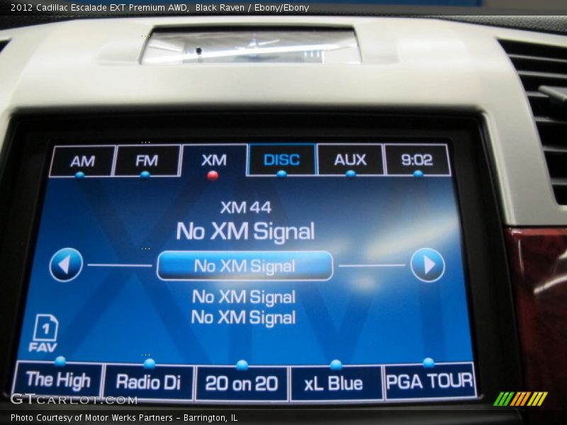 Black Raven / Ebony/Ebony 2012 Cadillac Escalade EXT Premium AWD