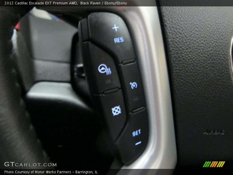Black Raven / Ebony/Ebony 2012 Cadillac Escalade EXT Premium AWD