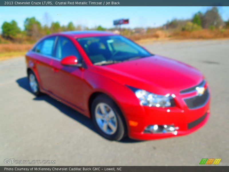 Crystal Red Metallic Tintcoat / Jet Black 2013 Chevrolet Cruze LT/RS