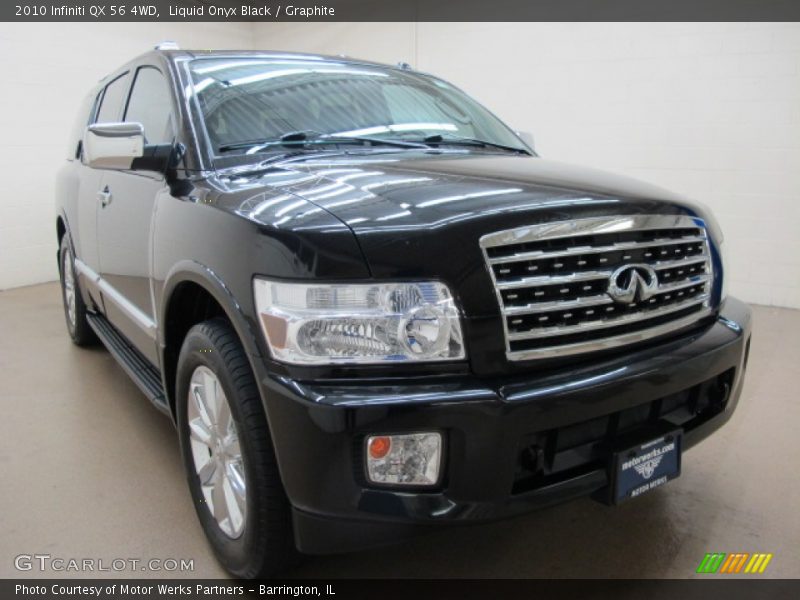 Liquid Onyx Black / Graphite 2010 Infiniti QX 56 4WD