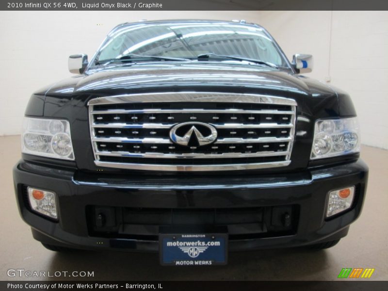 Liquid Onyx Black / Graphite 2010 Infiniti QX 56 4WD