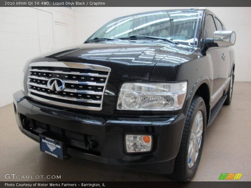 Liquid Onyx Black / Graphite 2010 Infiniti QX 56 4WD