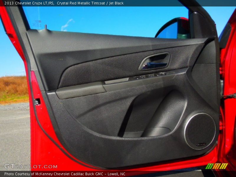 Crystal Red Metallic Tintcoat / Jet Black 2013 Chevrolet Cruze LT/RS