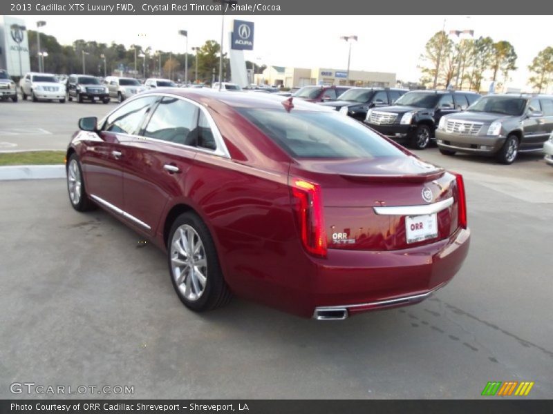 Crystal Red Tintcoat / Shale/Cocoa 2013 Cadillac XTS Luxury FWD