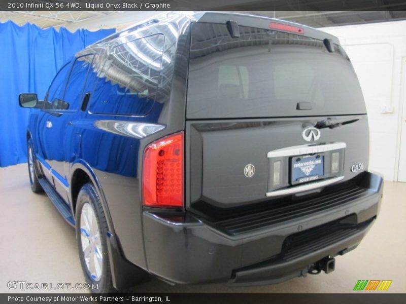 Liquid Onyx Black / Graphite 2010 Infiniti QX 56 4WD