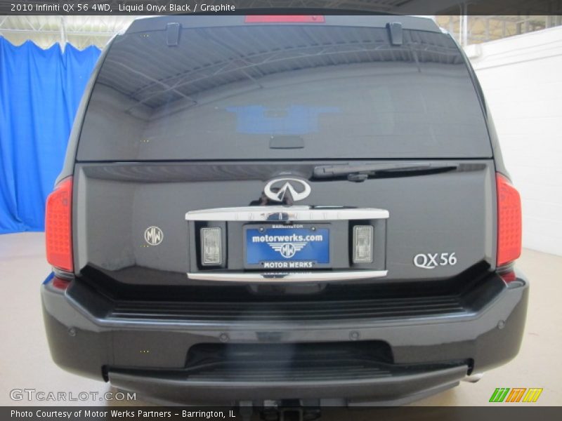 Liquid Onyx Black / Graphite 2010 Infiniti QX 56 4WD