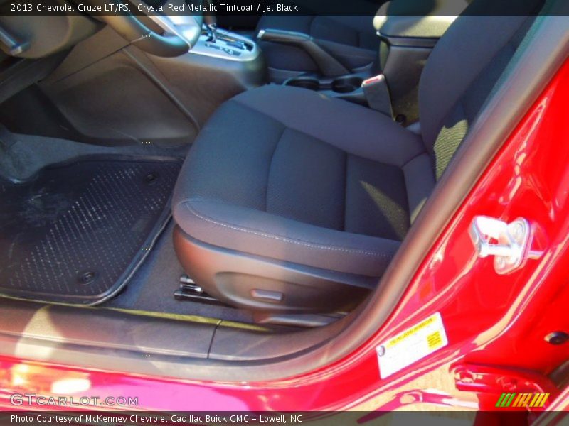 Crystal Red Metallic Tintcoat / Jet Black 2013 Chevrolet Cruze LT/RS