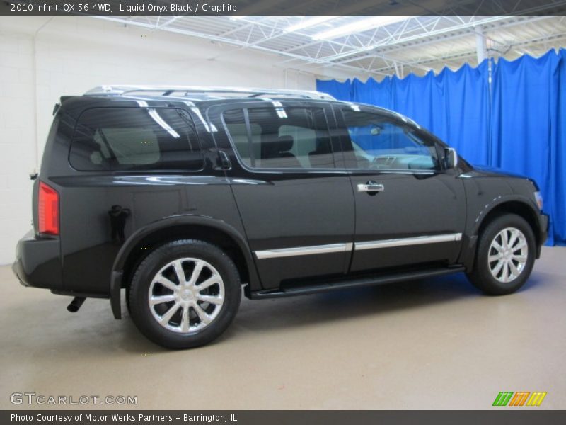 Liquid Onyx Black / Graphite 2010 Infiniti QX 56 4WD