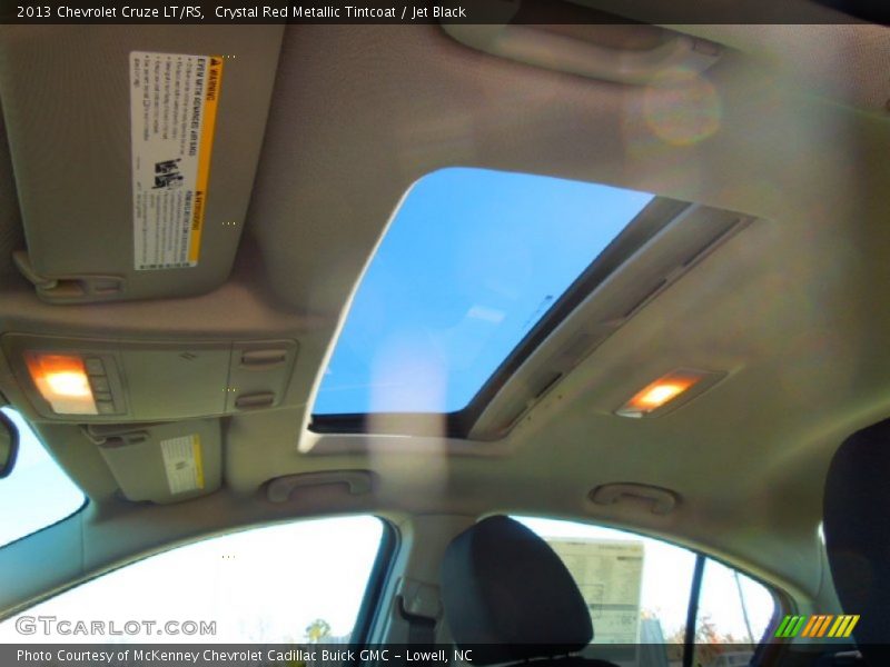 Crystal Red Metallic Tintcoat / Jet Black 2013 Chevrolet Cruze LT/RS