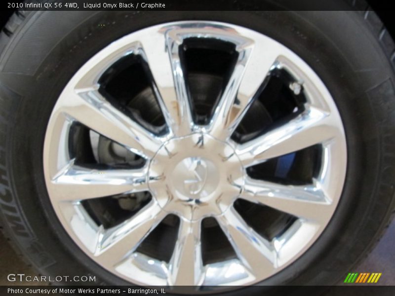 Liquid Onyx Black / Graphite 2010 Infiniti QX 56 4WD