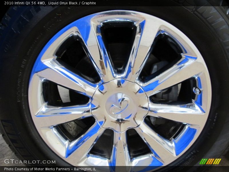 Liquid Onyx Black / Graphite 2010 Infiniti QX 56 4WD