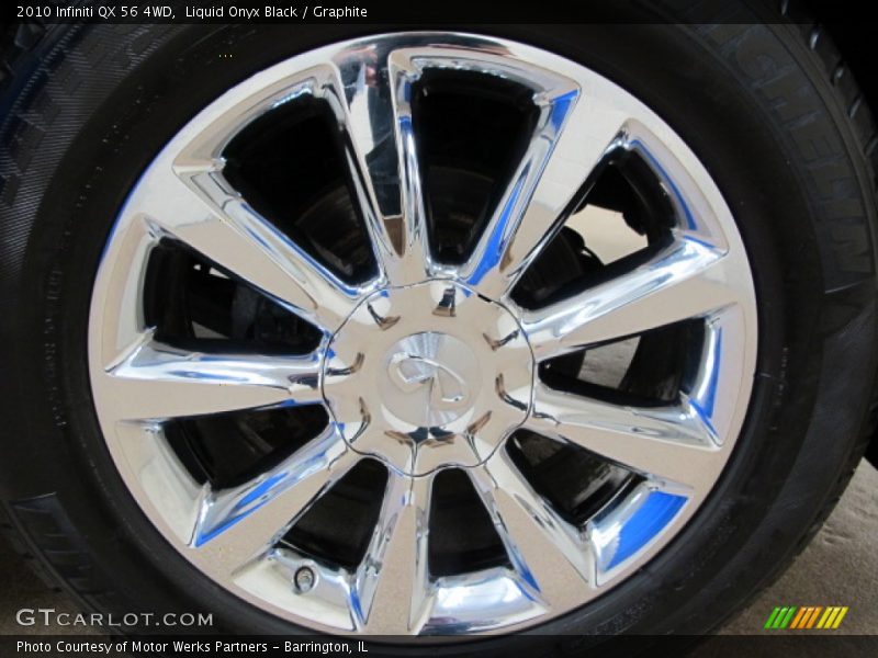 Liquid Onyx Black / Graphite 2010 Infiniti QX 56 4WD