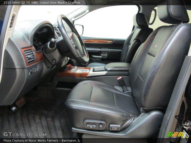 Liquid Onyx Black / Graphite 2010 Infiniti QX 56 4WD