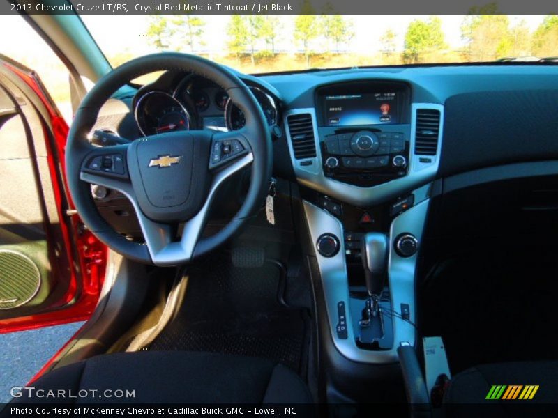 Crystal Red Metallic Tintcoat / Jet Black 2013 Chevrolet Cruze LT/RS