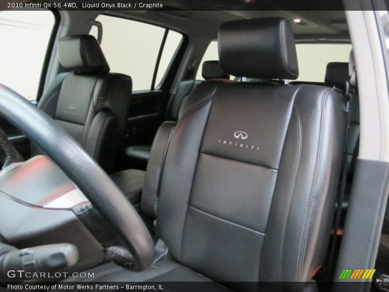 Liquid Onyx Black / Graphite 2010 Infiniti QX 56 4WD
