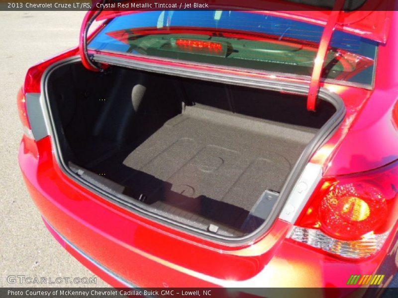 Crystal Red Metallic Tintcoat / Jet Black 2013 Chevrolet Cruze LT/RS