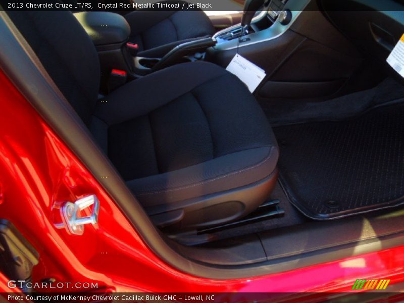 Crystal Red Metallic Tintcoat / Jet Black 2013 Chevrolet Cruze LT/RS
