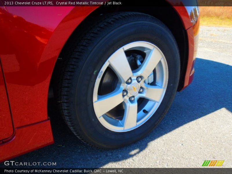 Crystal Red Metallic Tintcoat / Jet Black 2013 Chevrolet Cruze LT/RS