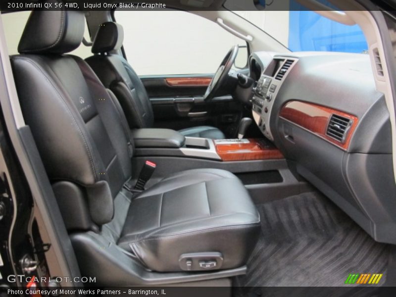 Liquid Onyx Black / Graphite 2010 Infiniti QX 56 4WD