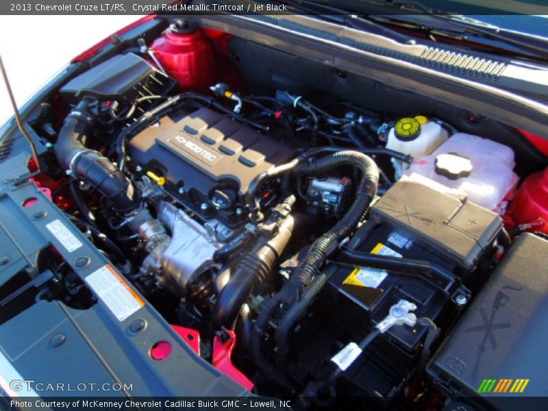 Crystal Red Metallic Tintcoat / Jet Black 2013 Chevrolet Cruze LT/RS