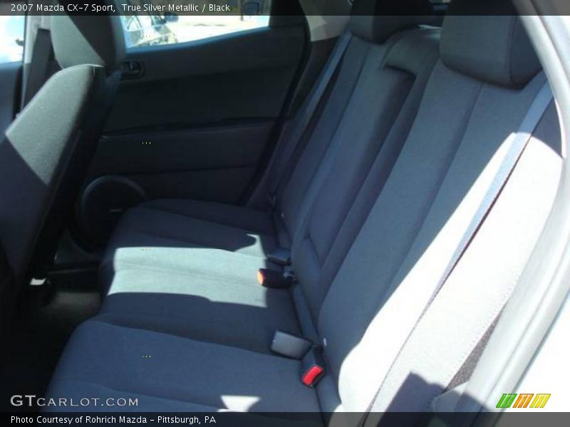 True Silver Metallic / Black 2007 Mazda CX-7 Sport