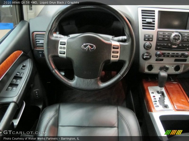 Liquid Onyx Black / Graphite 2010 Infiniti QX 56 4WD