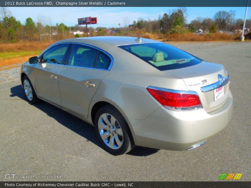 Champagne Silver Metallic / Cashmere 2013 Buick LaCrosse FWD