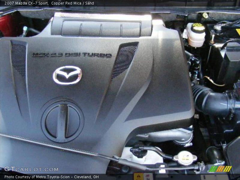 Copper Red Mica / Sand 2007 Mazda CX-7 Sport