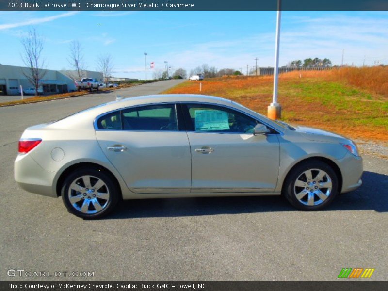 Champagne Silver Metallic / Cashmere 2013 Buick LaCrosse FWD