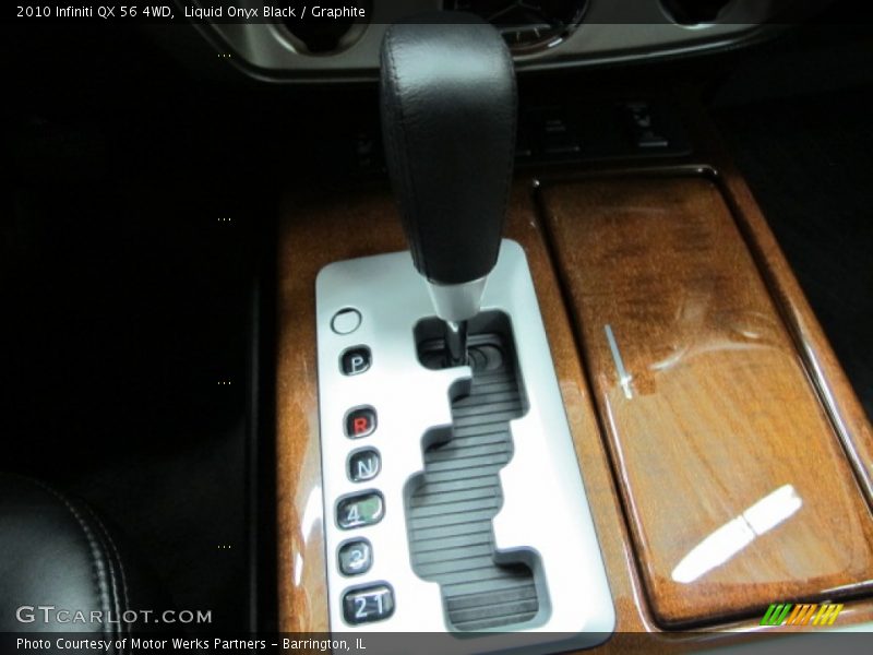Liquid Onyx Black / Graphite 2010 Infiniti QX 56 4WD