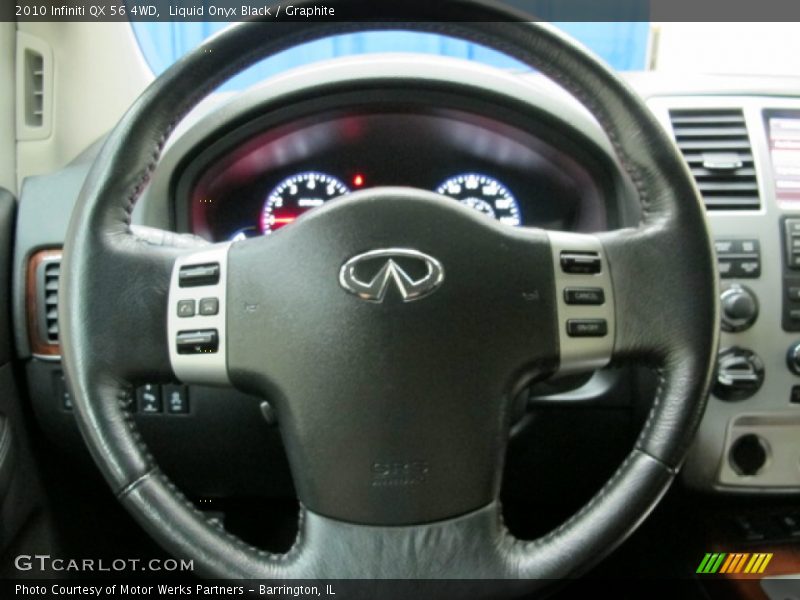 Liquid Onyx Black / Graphite 2010 Infiniti QX 56 4WD