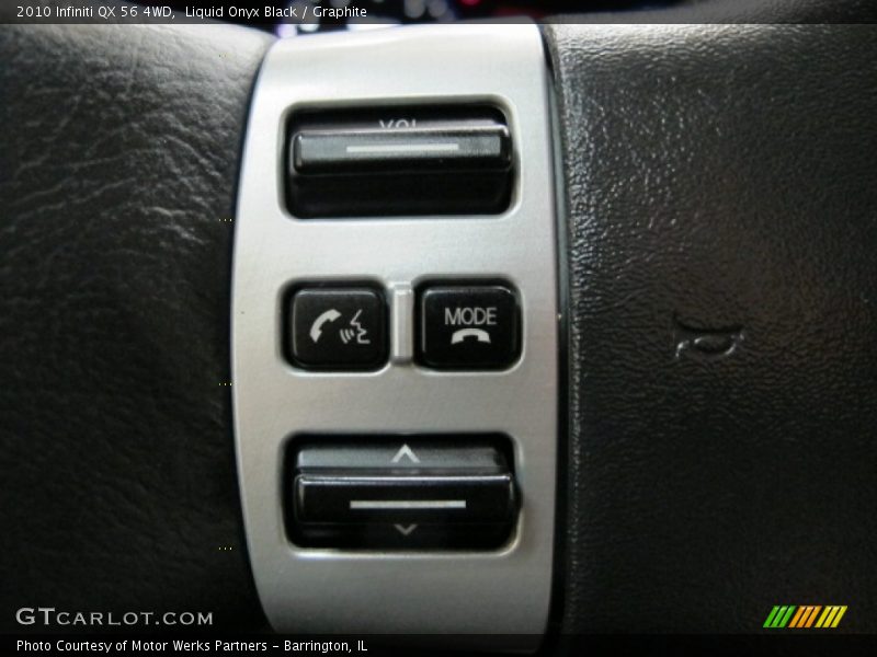 Liquid Onyx Black / Graphite 2010 Infiniti QX 56 4WD