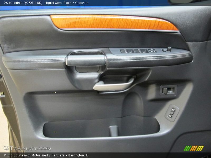Liquid Onyx Black / Graphite 2010 Infiniti QX 56 4WD