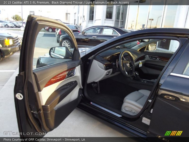  2013 ATS 3.6L Premium Light Platinum/Jet Black Accents Interior
