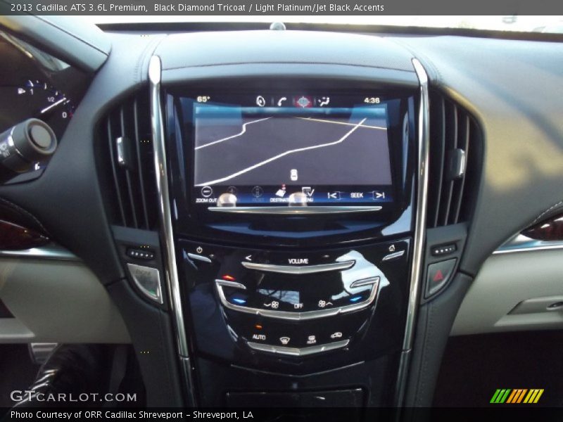 Black Diamond Tricoat / Light Platinum/Jet Black Accents 2013 Cadillac ATS 3.6L Premium