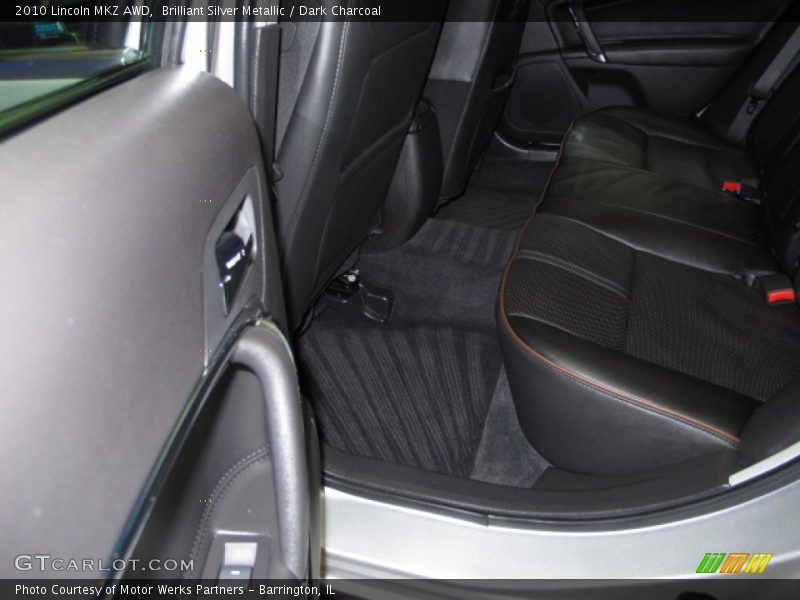 Brilliant Silver Metallic / Dark Charcoal 2010 Lincoln MKZ AWD
