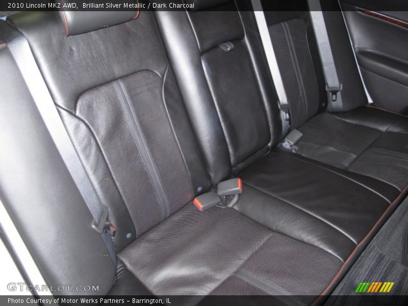 Brilliant Silver Metallic / Dark Charcoal 2010 Lincoln MKZ AWD
