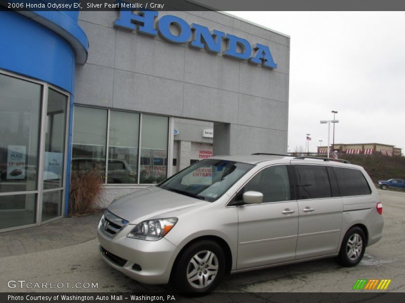 Silver Pearl Metallic / Gray 2006 Honda Odyssey EX