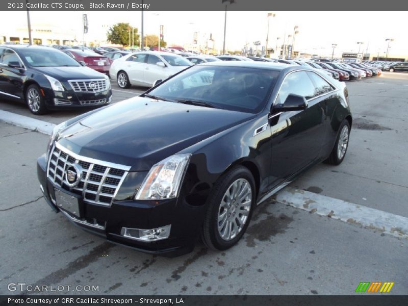 Black Raven / Ebony 2013 Cadillac CTS Coupe