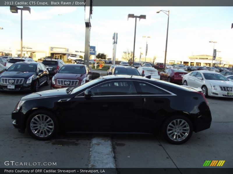 Black Raven / Ebony 2013 Cadillac CTS Coupe