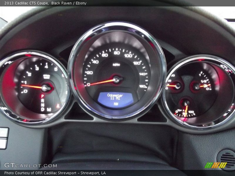 Black Raven / Ebony 2013 Cadillac CTS Coupe