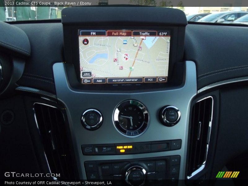 Black Raven / Ebony 2013 Cadillac CTS Coupe