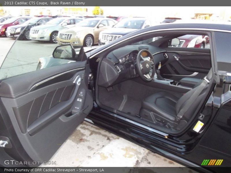 Black Raven / Ebony 2013 Cadillac CTS Coupe